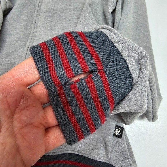 Howler Brothers Sweater Mens Small Gray Hooded Full Zip Long Sleeve‎ Outdoors - Picture 7 of 11